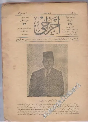 OSMANLICA: Eczacı = Eczacı Gazettessi: Fenni Eczacı Gazetesidir -     13
