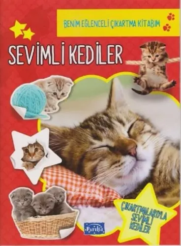 Benim Eğlenceli Çıkartma Kitabım Sevimli Kediler