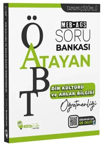 Hoca Kafası Yayınları 2026 ÖABT MEB-AGS Din Kültürü ve Ahlak Bilgisi Öğretmenliği Atayan Soru Bankası Çözümlü