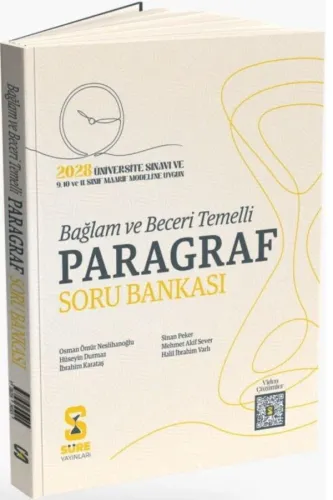 SÜRE TYTAYT PARAGRAF BAĞLAM VE BECERİ TEMELLİ SORU BANKASI