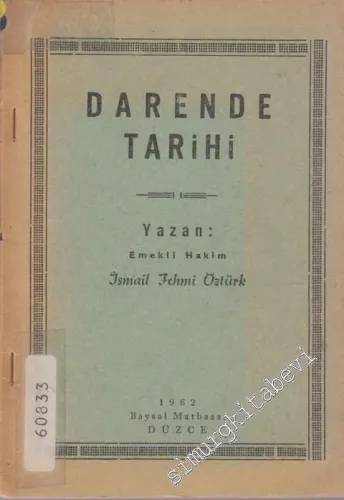 Darende Tarihi -        1962