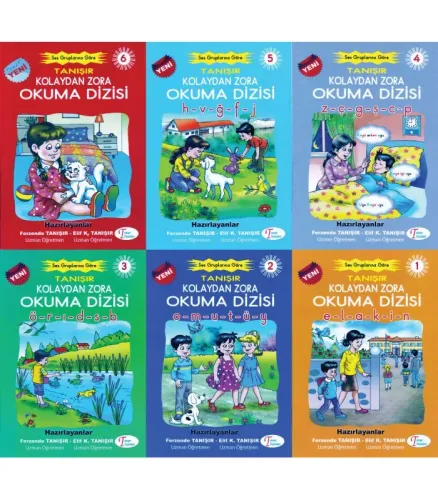KOLAYDAN ZORA 8 li OKUMA DİZİSİ- (a-n-e-t-i-l)