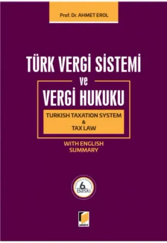 Türk Vergi Sistemi ve Vergi Hukuku