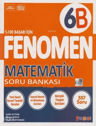 Gama Fenomen 6.Sınıf Matematik Soru Bankası