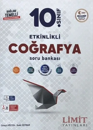 Limit 10. Sınıf Coğrafya Etkinlikli Maarif Soru Bankası