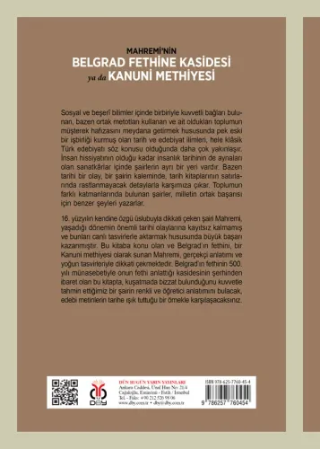 Mahremi'nin Belgrad Fethine Kasidesi ya da Kanuni Methiyesi Murat Ali Mahremi'nin Belgrad Fethine Kasidesi ya da Kanuni Methiyesi Murat Ali