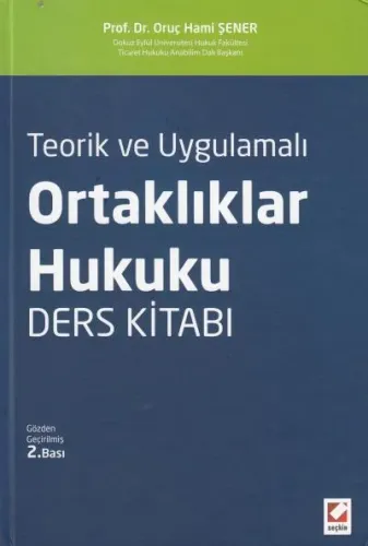 Ortaklıklar Hukuku Ders Kitabı