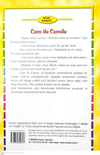Cem ile Cemile İncila Çalışkan Morpa