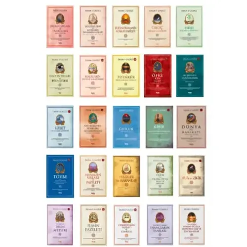 İMAM-I GAZALİ İHYA-U ULÜMİD-DİN KİTAPLIĞI 25 KİTAP