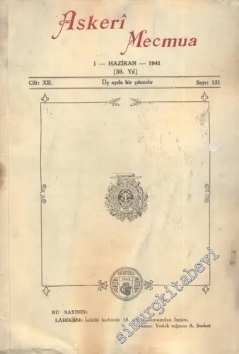Askeri Mecmua - Sayı: 121, 1 Haziran 1941  12