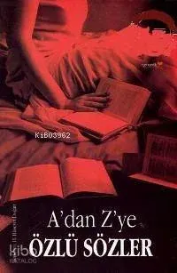 A´dan Z´ye Özlü Sözler