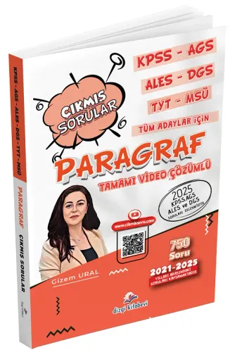Dizgi Kitap Yayınları 2026 KPSS MEB-AGS ALES DGS TYT MSÜ Paragraf Çıkm