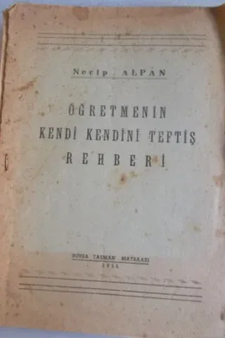 Öğretmenin Kendi KendiniTeftiş Rehberi