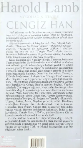 Moğolların Efendisi Cengiz Han Harold Lamb ilgi kültür sanat