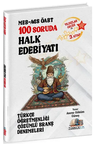 Türkçe FM Yayınları ÖABT MEB-AGS Türkçe Öğretmenliği 100 Soruda Halk E