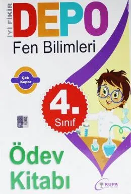 Kupa Depo 4 Sınıf Fen Bilimleri Ödev Kitabı