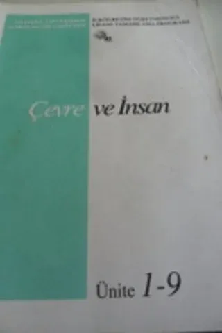 Çevre ve İnsan Ünite 1-19