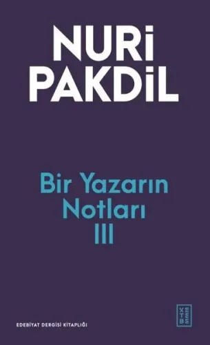 Bir Yazarın Notları 3