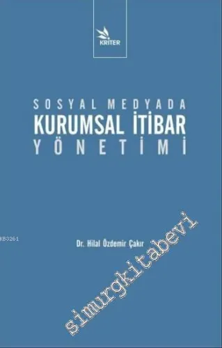 Sosyal Medyada Kurumsal İtibar Yönetimi -        2016