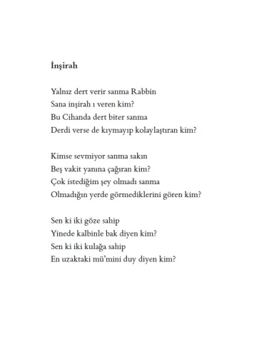 İki Yara Bir Dua