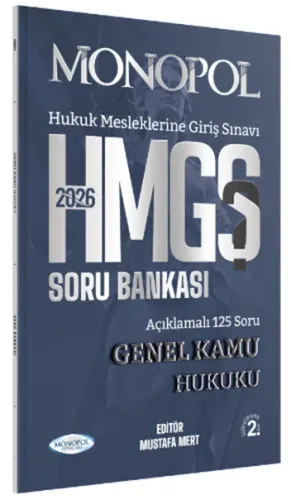 HMGS Genel Kamu Hukuku Soru Bankası