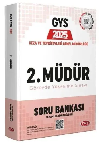 Data Yayınları 2025 Ceza ve Tevkifevleri Ceza İnfaz Kurumu 2. Müdürlük