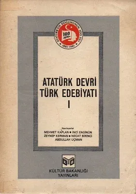 Atatürk Devri Türk Edebiyatı I ve II Cilt Takım