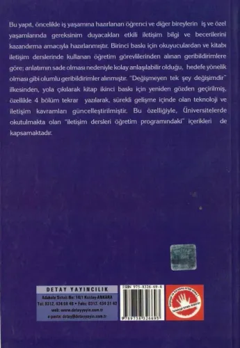 Genel ve Teknik İletişim İrfan Mısırlı Detay Yayıncılık %56 indirimli
