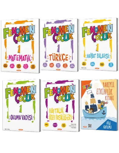 Fenomen Çocuk Yayınları 1. sınıf 6'lı Set