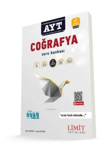 AYT Coğrafya Soru Bankası Cüneyt Kösten Limit Yayınları 9786052755587