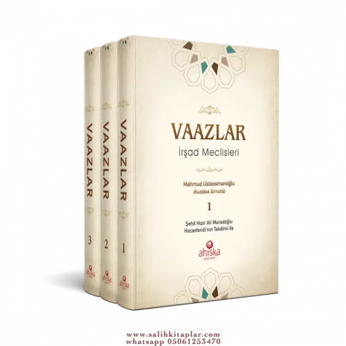Vaazlar İrşad Meclisleri 3 Cild Takım Mahmud Ustaosmanoğlu (K.S.)