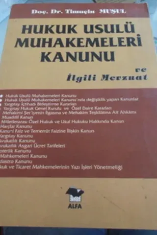 Hukuk Usulü Muhakemeleri Kanunu