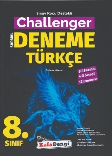 Kafadengi 8. Sınıf Challenger Türkçe 12 Deneme