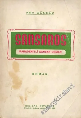 Sansaros: Karadenizli Sansar Osman -        1934