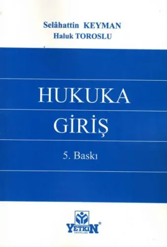 Hukuka Giriş