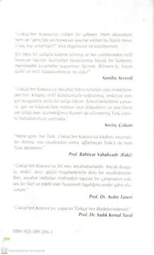Üsküp'ten Kosova'ya Yavuz Bülent Bakiler Türkiye Diyanet Vakfı