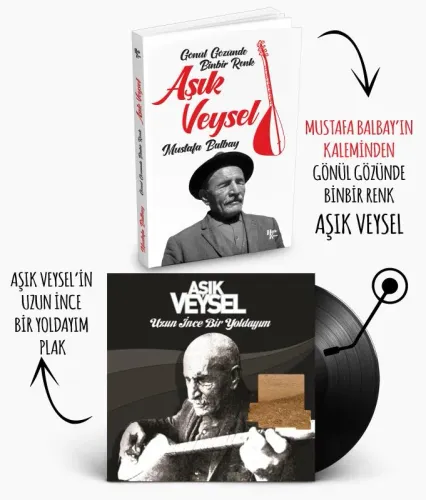 Plaklı Kitaplar - Aşık Veysel - Uzun İnce Bir Yoldayım