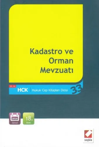 Kadastro ve Orman Mevzuatı
