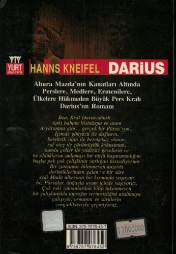 Darius: Büyük Pers Kralı Hanns Kneifel Yurt Kitap-Yayın %50 indirimli