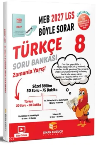 Sinan Kuzucu 8.Sınıf Türkçe Soru Bankası 2027