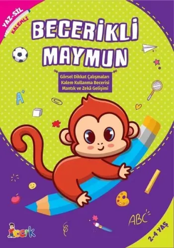 Becerikli Maymun ;Yaz-Sil (Kalemli)