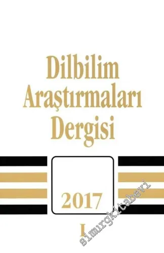 Dilbilim Araştırmaları Dergisi 2017 / 1 -