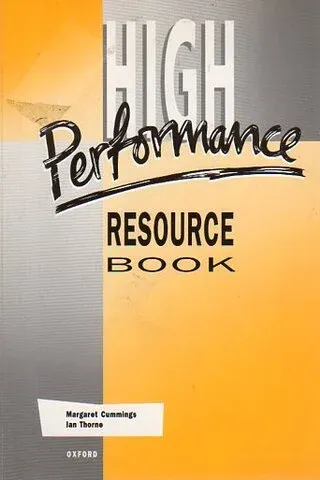 High Performance Resourse Book
