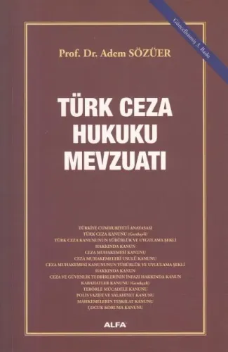 Türk Ceza Hukuku Mevzuatı