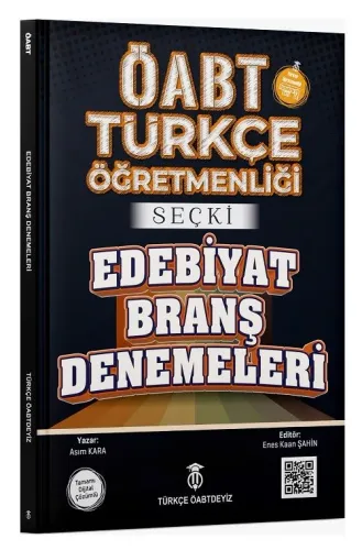 Türkçe ÖABTDEYİZ ÖABT Türkçe Edebiyat Seçki Branş Denemeleri Çözümlü