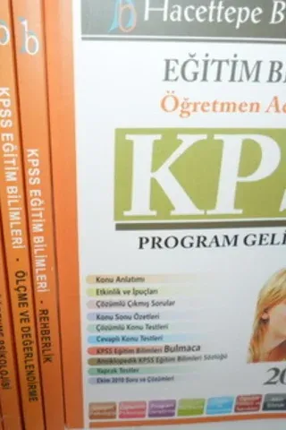 Eğitim Bilimleri Öğretmen Adayları İçin KPSS / 5 Adet