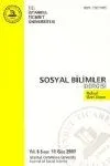 Sosyal Bilimler Dergisi Yıl: 6 Sayı: 12 Güz 2007 Hukuk Özel Sayısı