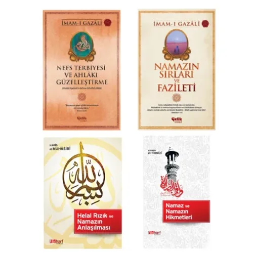 Nefs Terbiyesi-Namazın Sırları-Helal Rızık ve Namazın Anlaşılması-Namazın Hikmetleri 4'lü Set