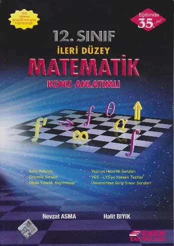 Esen 12. Sınıf İleri Düzey Matematik Konu Anlatımlı