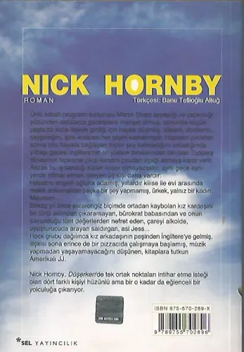 Düşerken Nick Hornby Sel Yayıncılık %53 indirimli